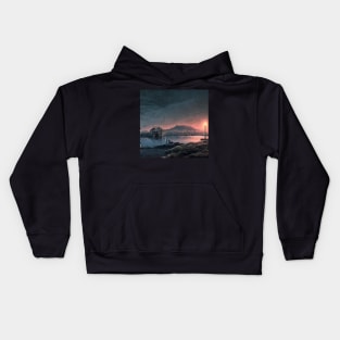 Abandoned Apocalypse City Kids Hoodie